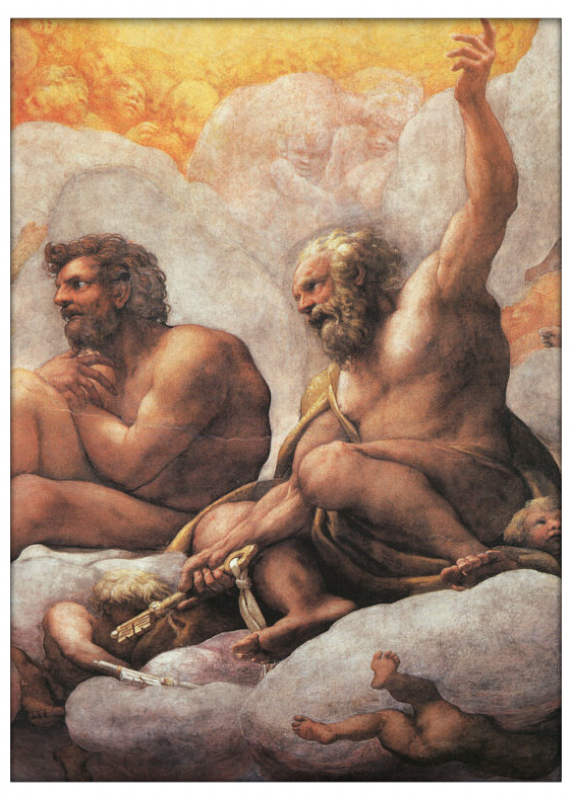 Росписи церкви Сан-Джованни Эванджелиста. Апостолы Петр и Павел